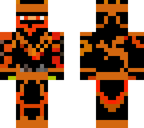 black-orange deadpool (fortnite)
