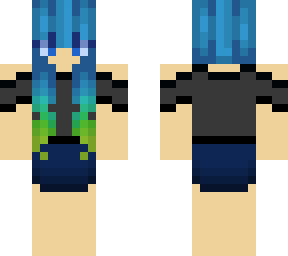 blue  hair