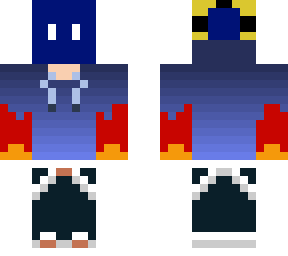 blue mask
