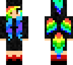 dark rainbow unicorn
