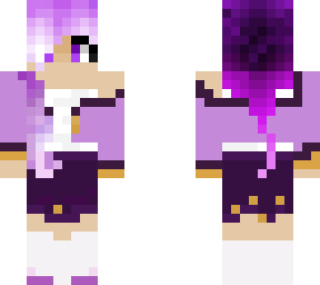 purple cutie girl