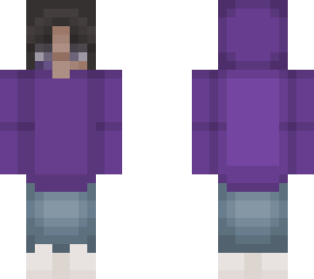 purple guy hoodie