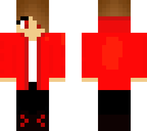 red hoodie girl