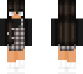 turtleneck w plaid dress