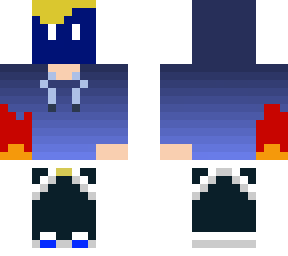 blue mask
