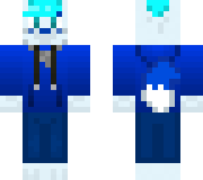 demi the folf (bandages, blue hoodie)
