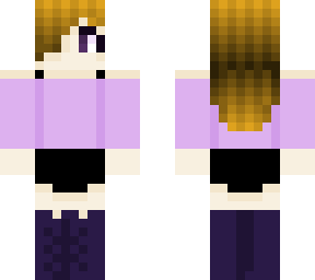 longer checkered hair.