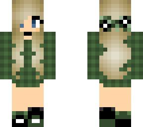 myself in green