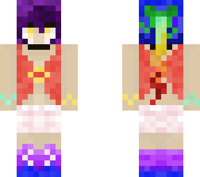rainbow skin