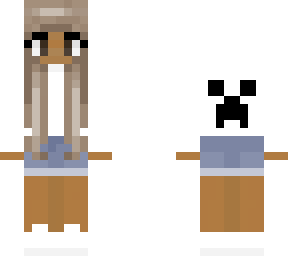 white creeper hoodie brown skin