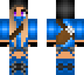 blue girl