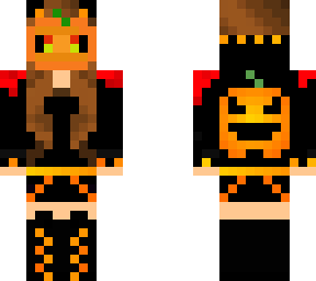 halloween girl skin