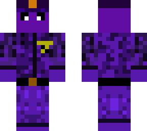 hombre morado