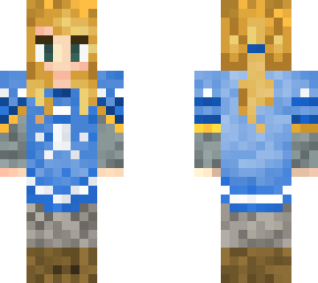 personal skin, with hair up