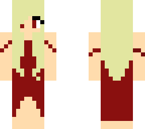 red dress