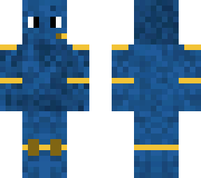 strange blue creature golden