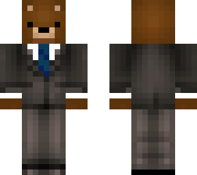 bear in tux