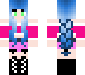 blue braid