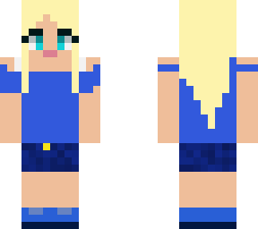 blue mean girl