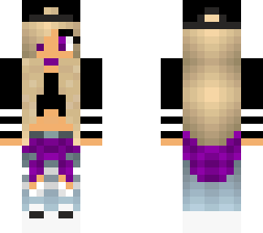 little purple girl