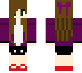 purple blash girl