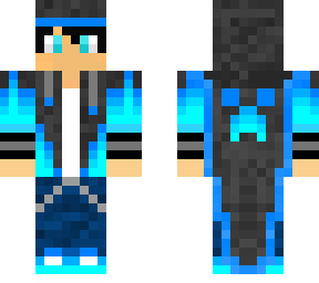 cloaked blue fire