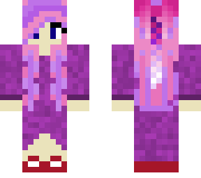 purple girl