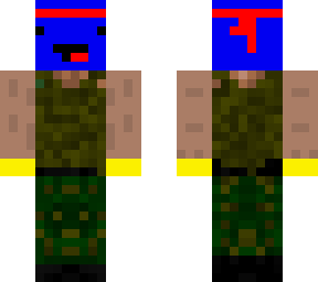 rambo in mask