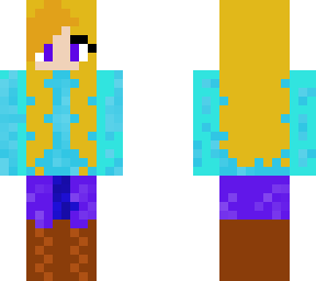 another blondie haired skin