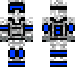 blue fighter