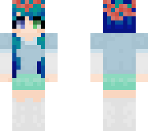 ocean girl with coral reef crown - submission