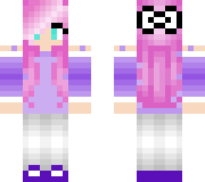 pink haired girl