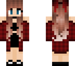 plaid girl