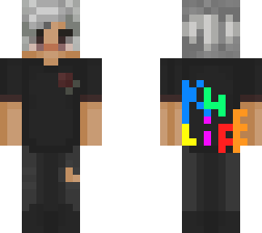 silver hair eboy