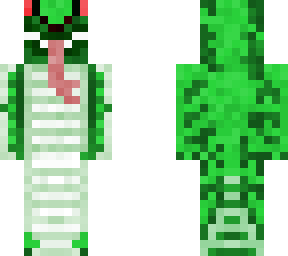 weird snake person