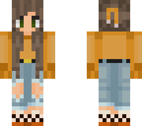 yellow ocher e-girl