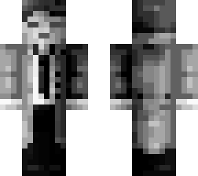 black and white detective