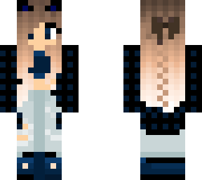 black-blue girl