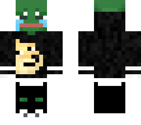 black sad pepe