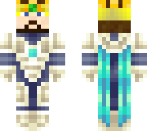 blue armored king
