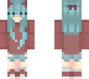 blue hair gurl thing
