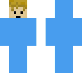 blue skin