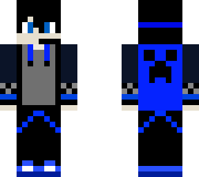 blue youtuber guy