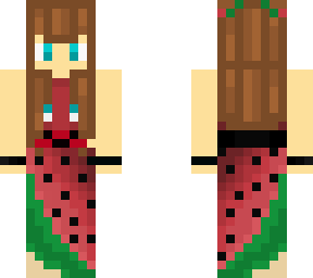 cute watermelon girl (fixed/edited)