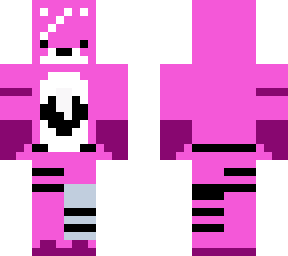 pink bear skin