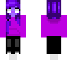 purple girl
