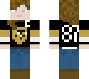 abby in crosby jersey and jeans