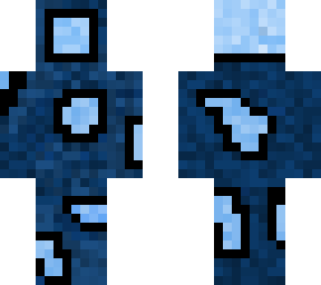 blue infected