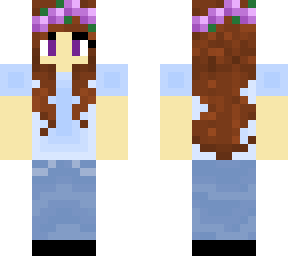 casual spring girl