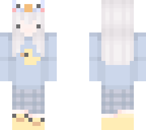 duck girl chibi